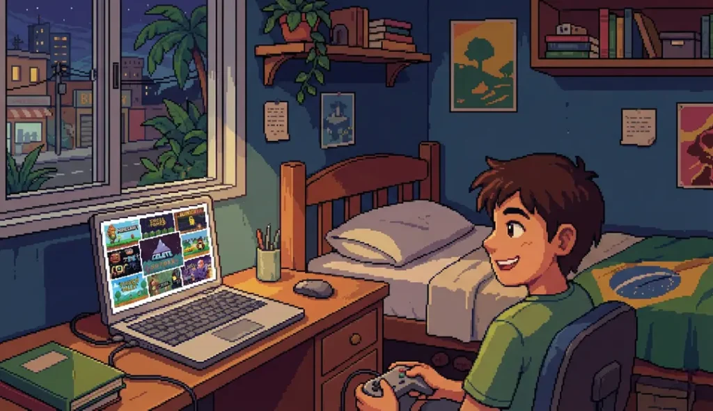 A Estética do Low Spec no Brasil Jogos indie incríveis que rodam em qualquer notebook básico