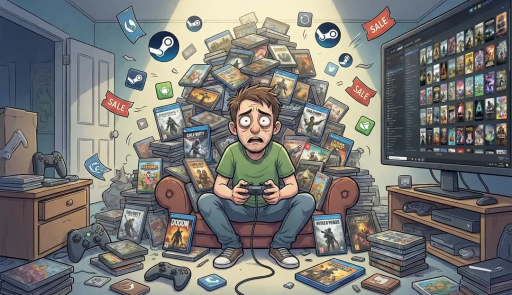 "A Síndrome do Backlog": Por que compramos mais jogos na promoção da Steam do que conseguimos jogar?